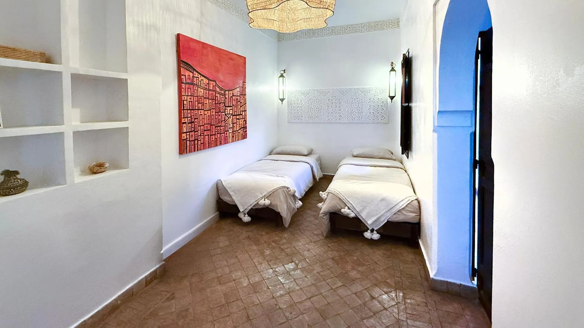 Riad Privatif Avec Piscine Chauffee Au Coeur De La Medina Et Petits-Dejeuners Inclus 马拉喀什